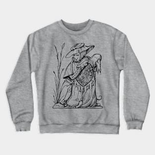 Grotesque #87 The Drolatic Dreams of Pantagruel (1565) Crewneck Sweatshirt